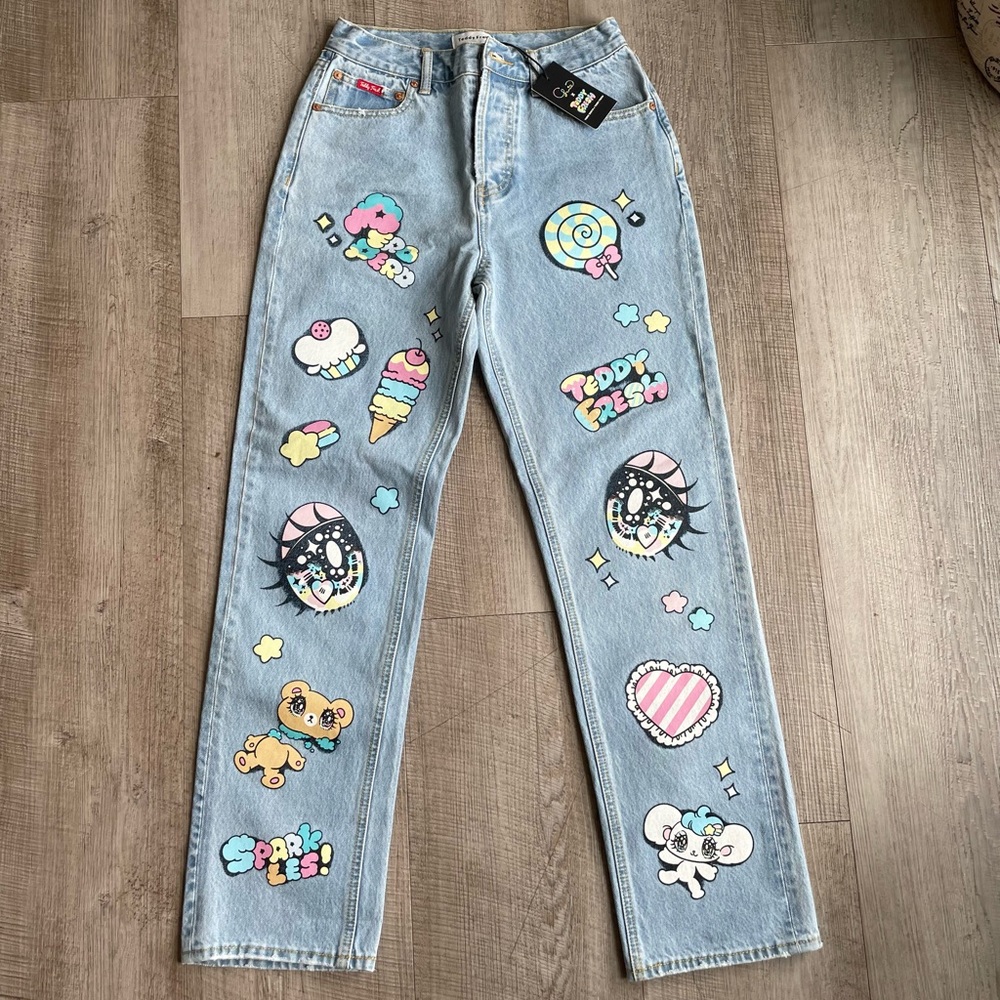 teddy fresh yurie sekiya denim jeans